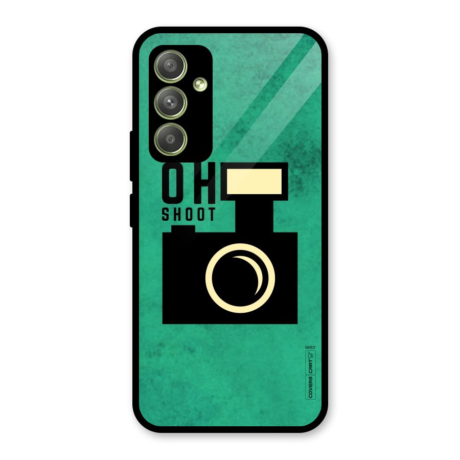 Oh Shoot Glass Back Case for Galaxy A54