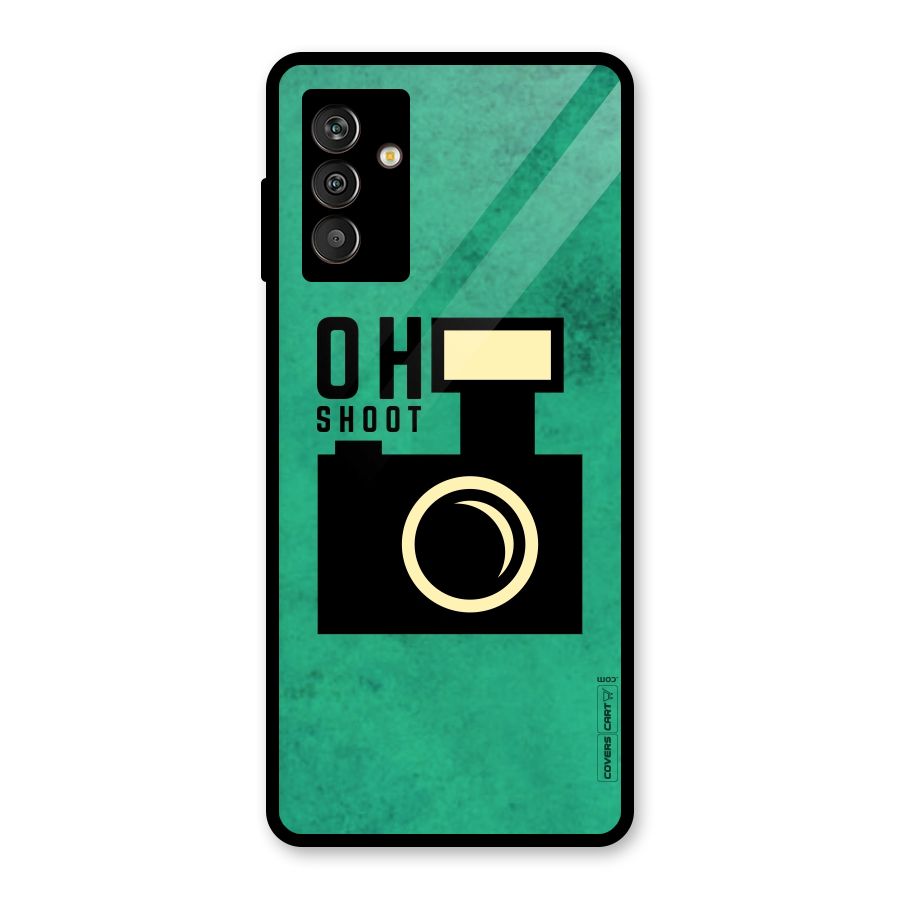 Oh Shoot Glass Back Case for Galaxy M13