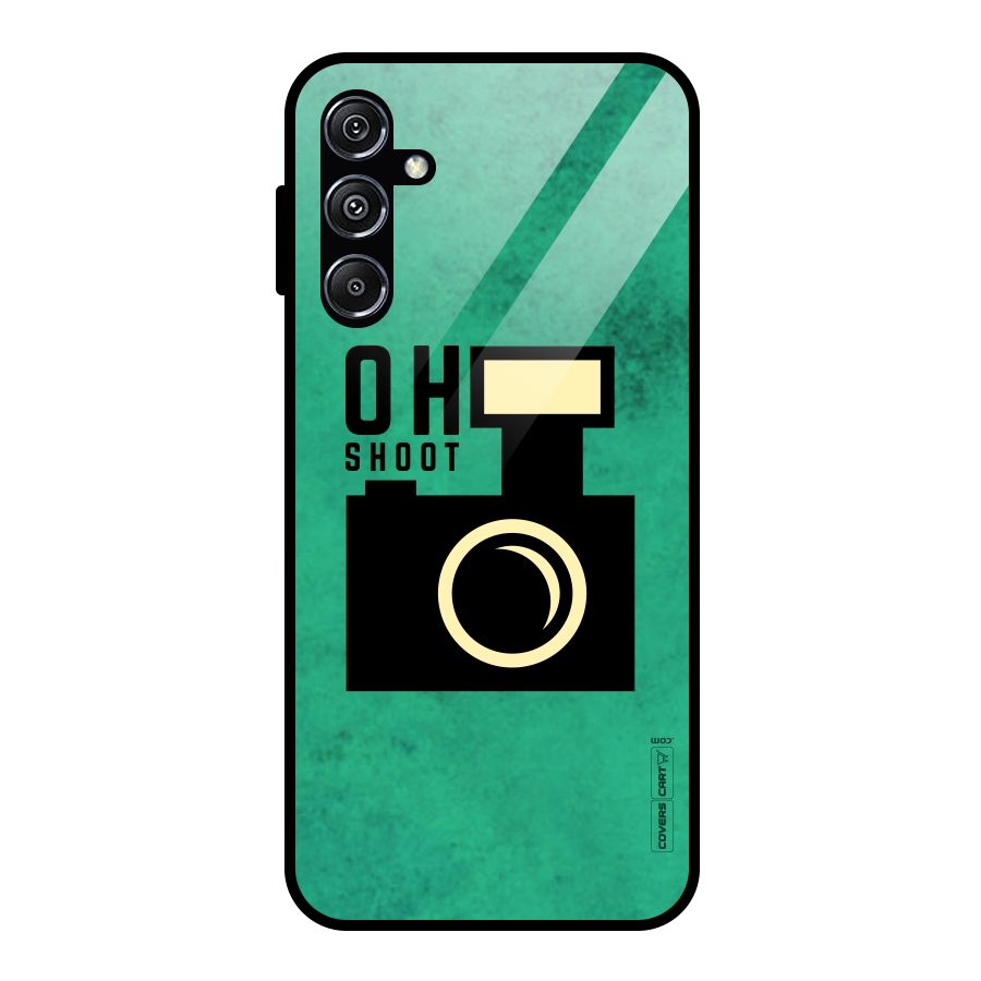 Oh Shoot Glass Back Case for Galaxy M34 5G