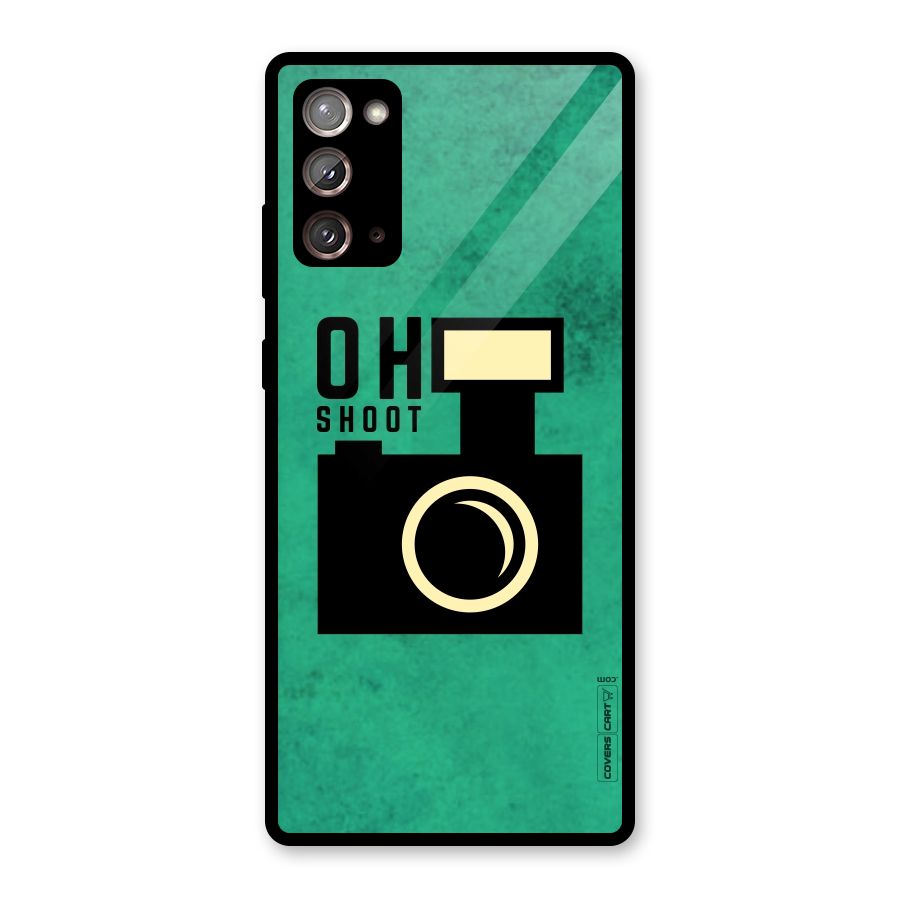 Oh Shoot Glass Back Case for Galaxy Note 20