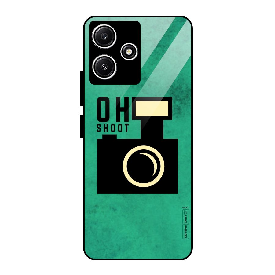 Oh Shoot Glass Back Case for Poco M6 Pro