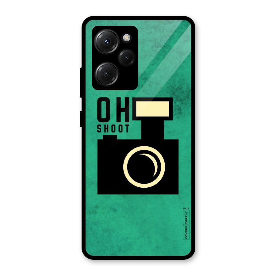 Oh Shoot Glass Back Case for Poco X5 Pro