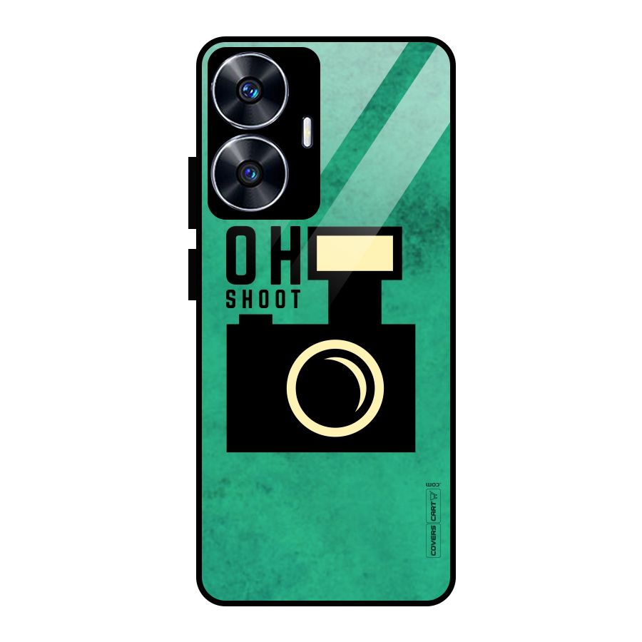 Oh Shoot Glass Back Case for Realme Narzo N55