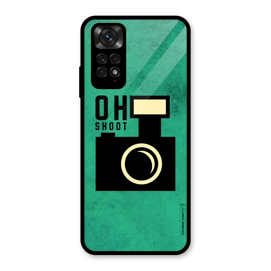 Oh Shoot Glass Back Case for Redmi Note 11S