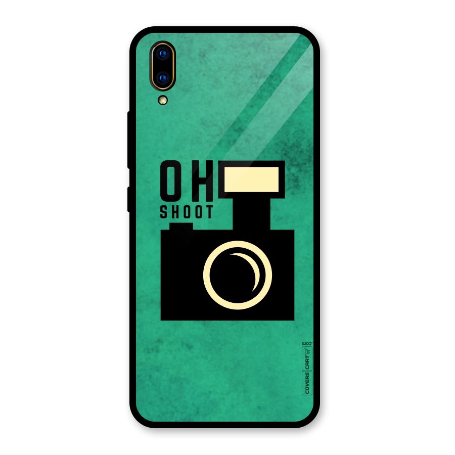 Oh Shoot Glass Back Case for Vivo V11 Pro