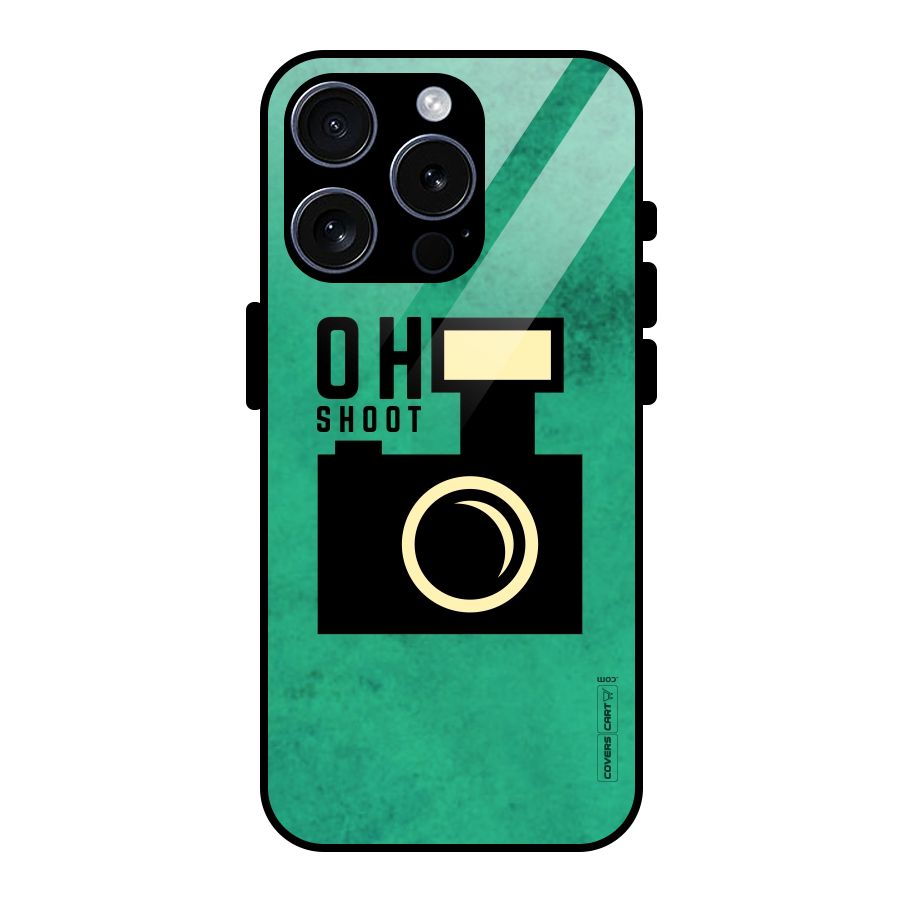Oh Shoot Glass Back Case for iPhone 15 Pro
