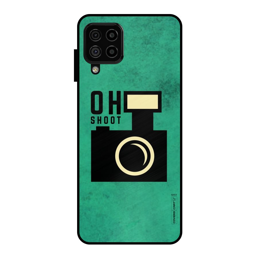 Oh Shoot Metal Back Case for Galaxy A22 4G