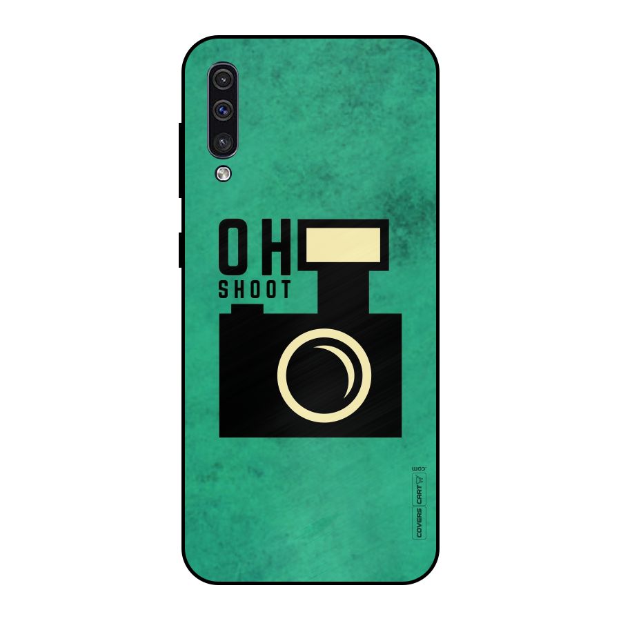 Oh Shoot Metal Back Case for Galaxy A50