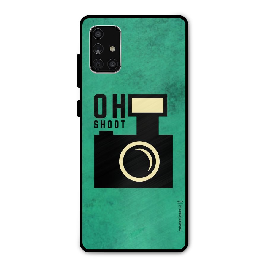Oh Shoot Metal Back Case for Galaxy A71