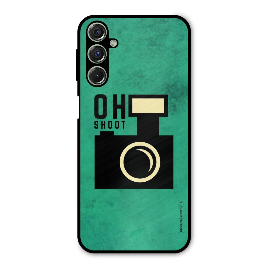 Oh Shoot Metal Back Case for Galaxy F34