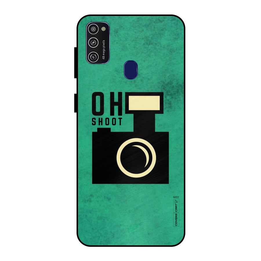 Oh Shoot Metal Back Case for Galaxy M30s