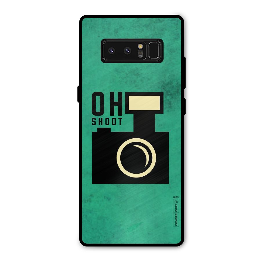 Oh Shoot Metal Back Case for Galaxy Note 8