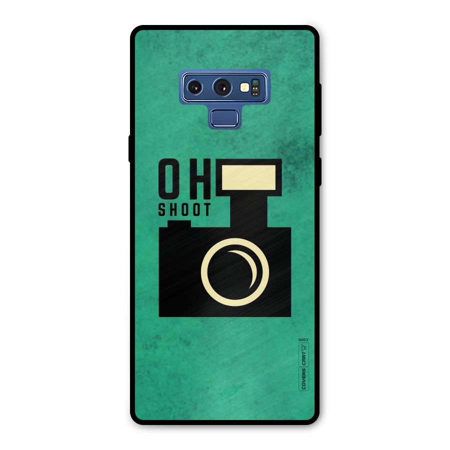 Oh Shoot Metal Back Case for Galaxy Note 9
