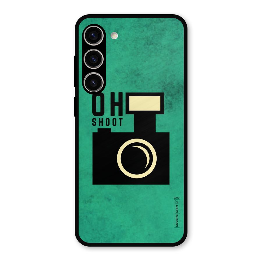 Oh Shoot Metal Back Case for Galaxy S23 Plus
