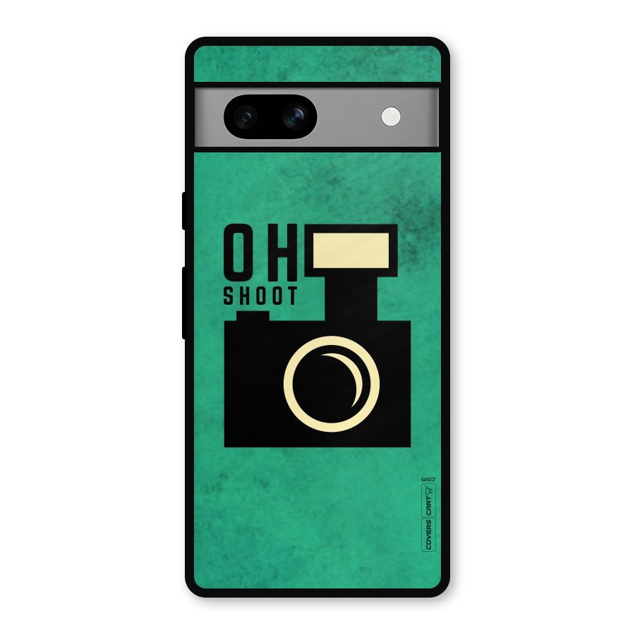 Oh Shoot Metal Back Case for Google Pixel 7a