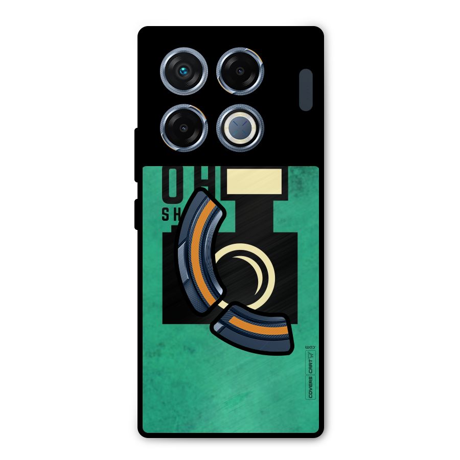 Oh Shoot Metal Back Case for Infinix GT 20 Pro
