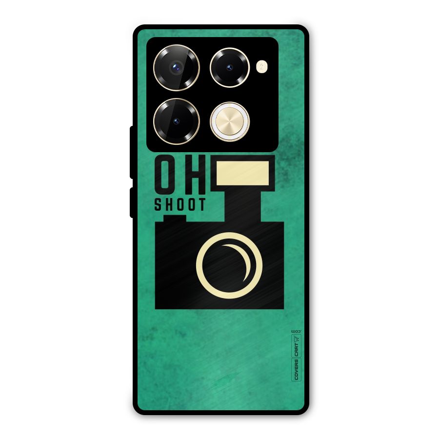 Oh Shoot Metal Back Case for Infinix Note 40 Pro Plus
