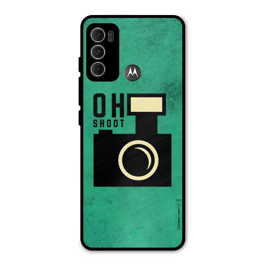 Oh Shoot Metal Back Case for Moto G60