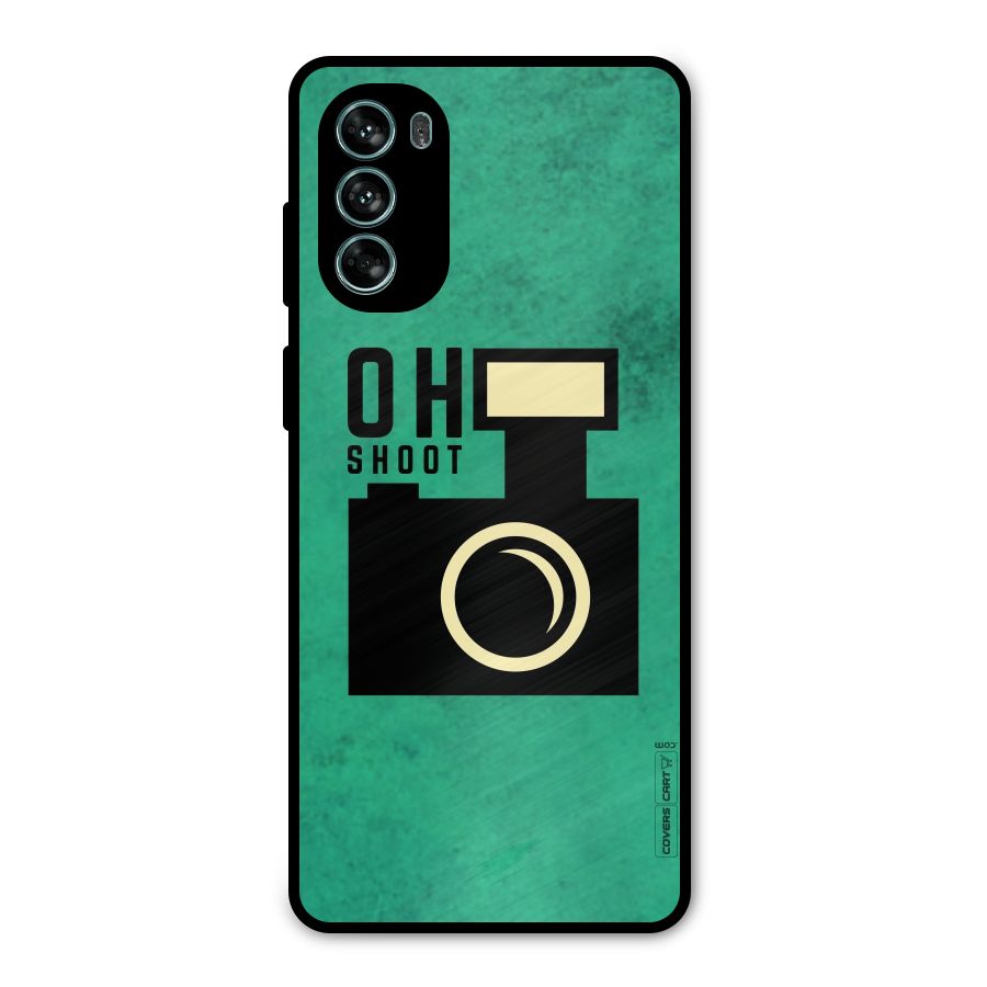 Oh Shoot Metal Back Case for Moto G62