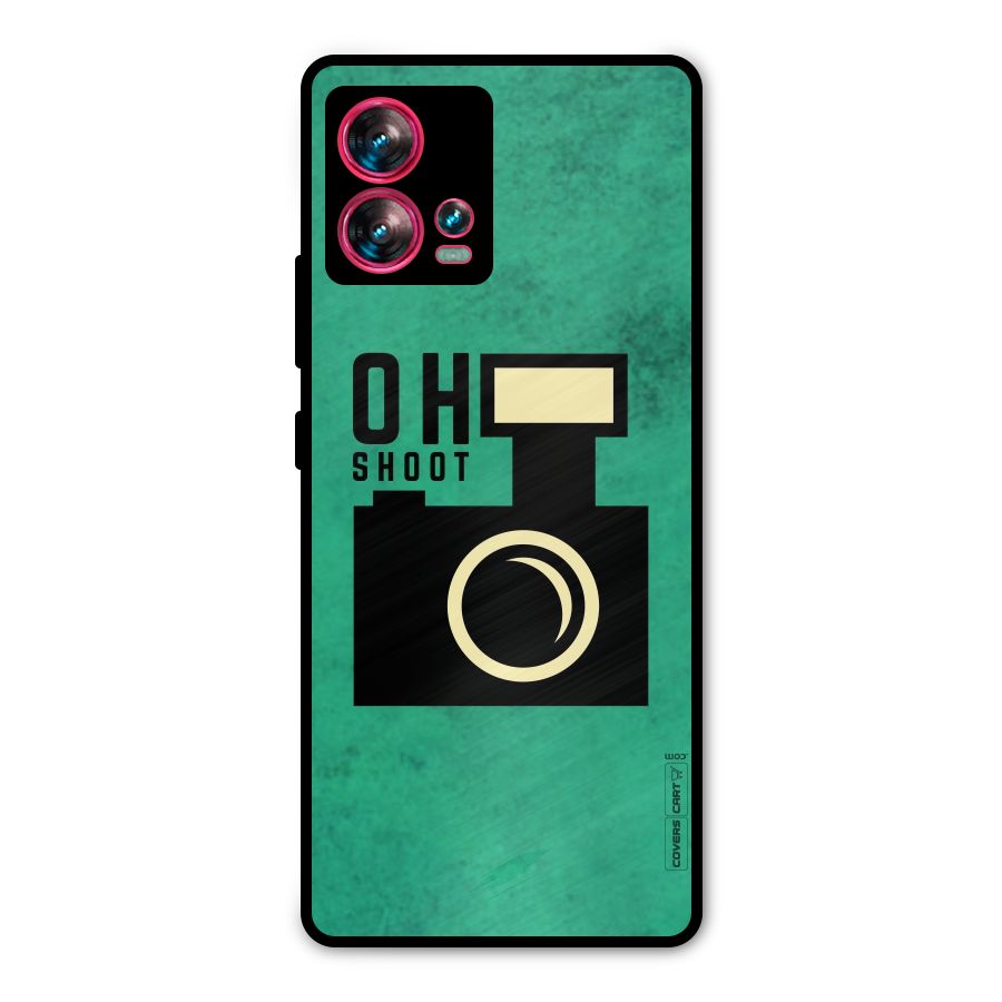 Oh Shoot Metal Back Case for Motorola Edge 30 Fusion