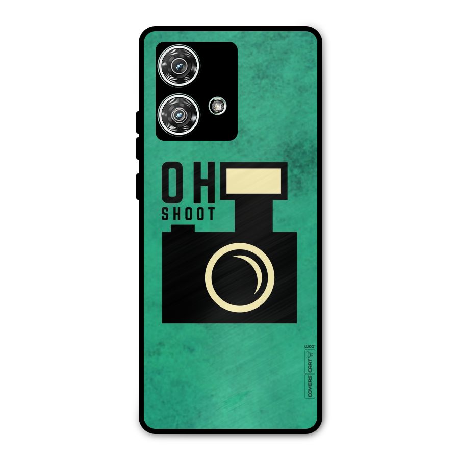 Oh Shoot Metal Back Case for Motorola Edge 40 Neo