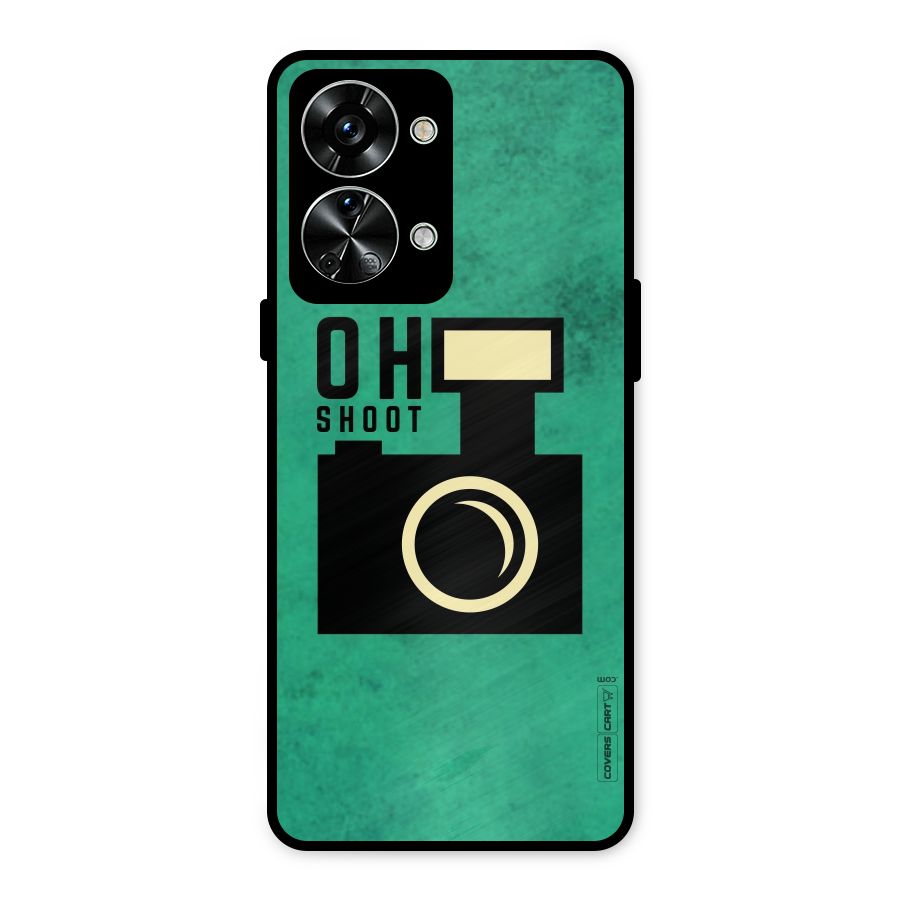 Oh Shoot Metal Back Case for OnePlus Nord 2T