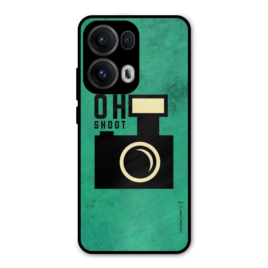 Oh Shoot Metal Back Case for Oppo Reno13 Pro