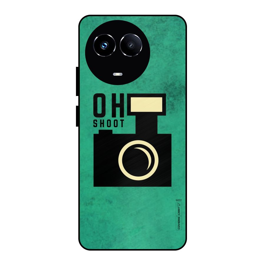 Oh Shoot Metal Back Case for Realme 11X