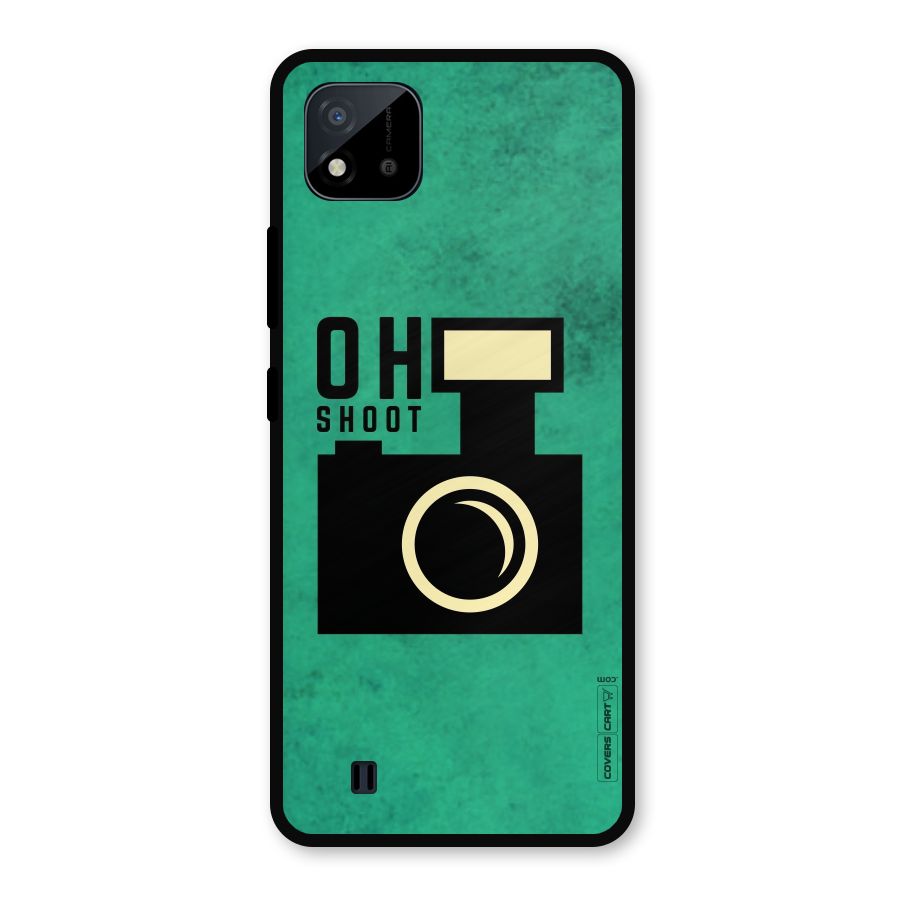 Oh Shoot Metal Back Case for Realme C11 2021