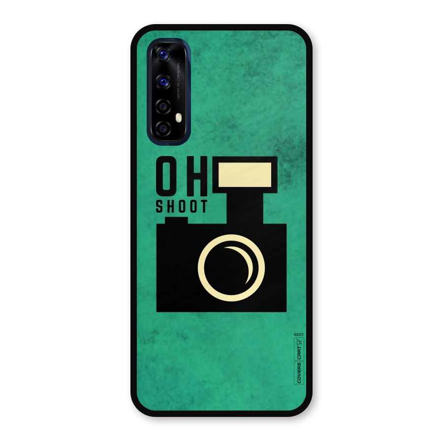 Oh Shoot Metal Back Case for Realme Narzo 20 Pro
