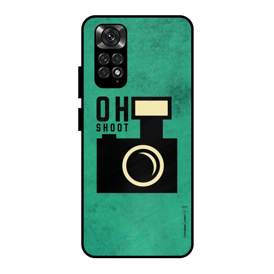 Oh Shoot Metal Back Case for Redmi Note 11 Pro