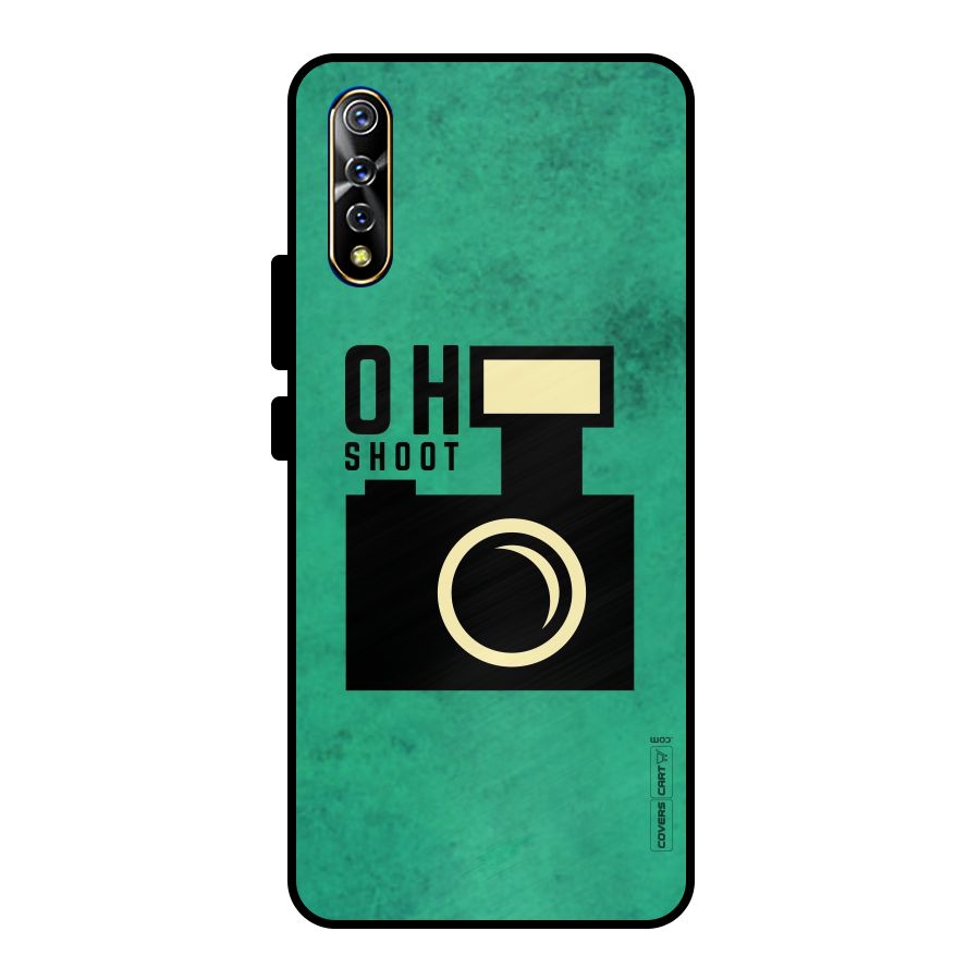 Oh Shoot Metal Back Case for Vivo S1