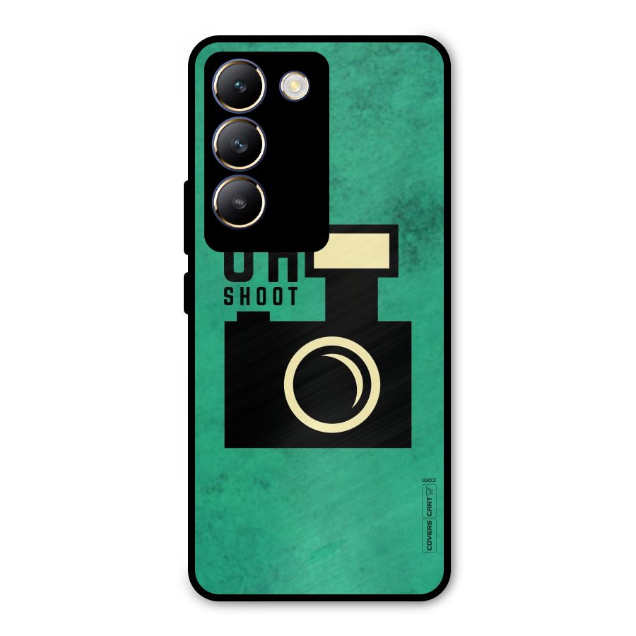 Oh Shoot Metal Back Case for Vivo T3 5G
