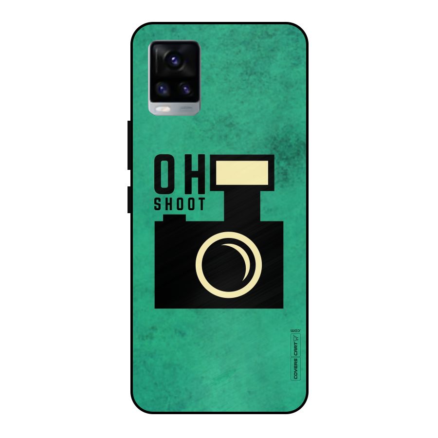 Oh Shoot Metal Back Case for Vivo V20 2021