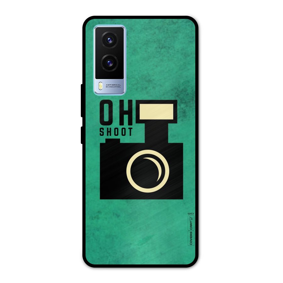 Oh Shoot Metal Back Case for Vivo V21e 5G