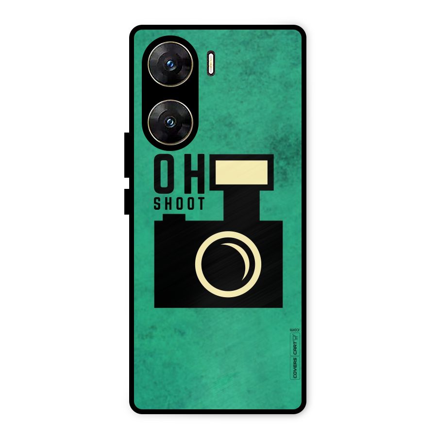 Oh Shoot Metal Back Case for Vivo V29e