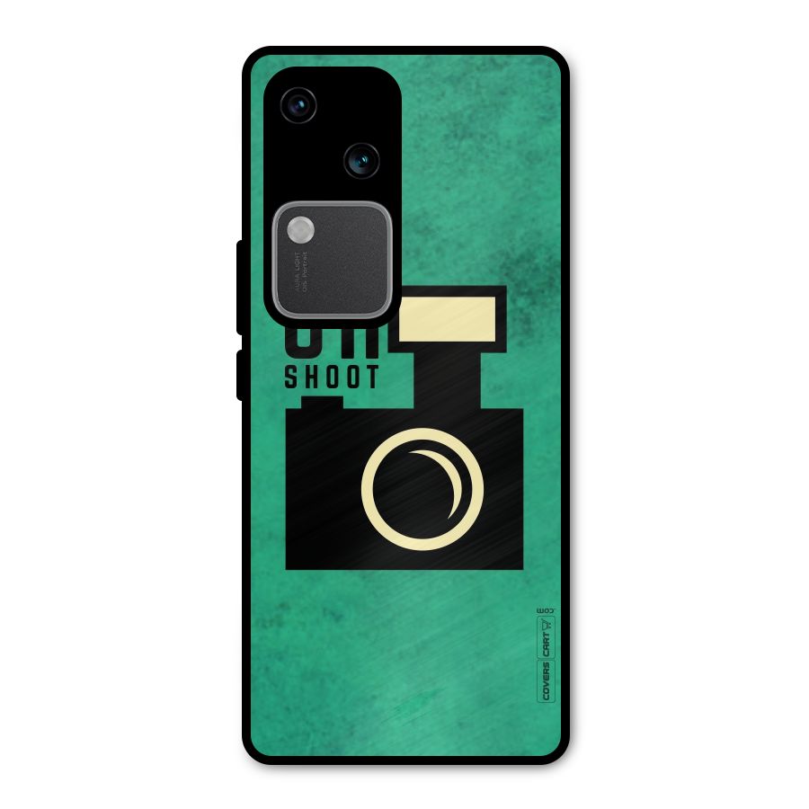 Oh Shoot Metal Back Case for Vivo V30