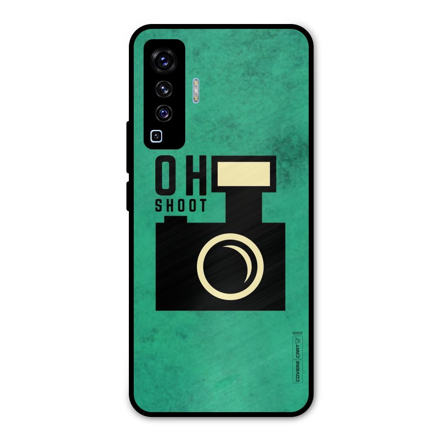 Oh Shoot Metal Back Case for Vivo X50