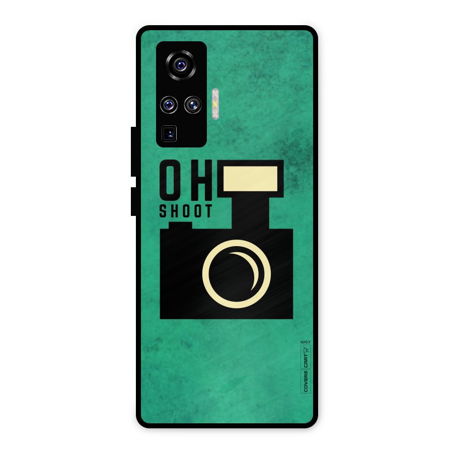 Oh Shoot Metal Back Case for Vivo X50 Pro