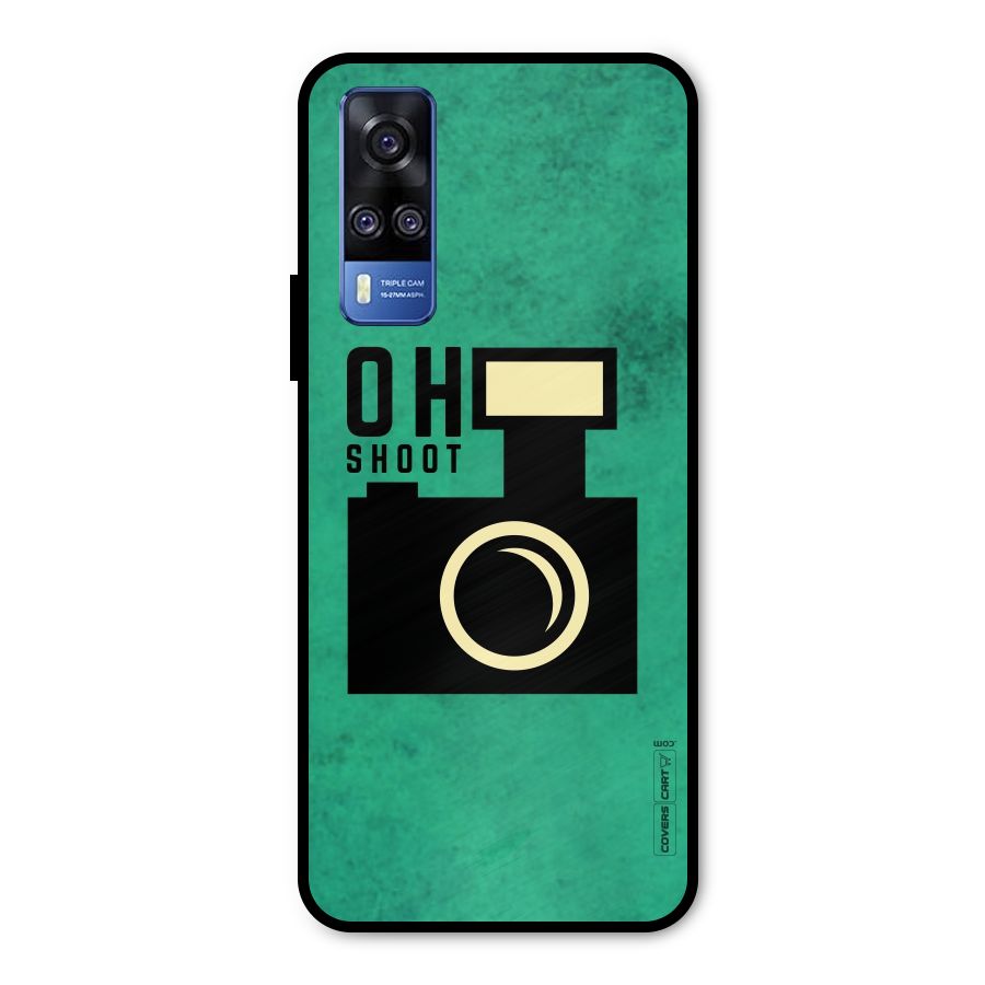 Oh Shoot Metal Back Case for Vivo Y51A