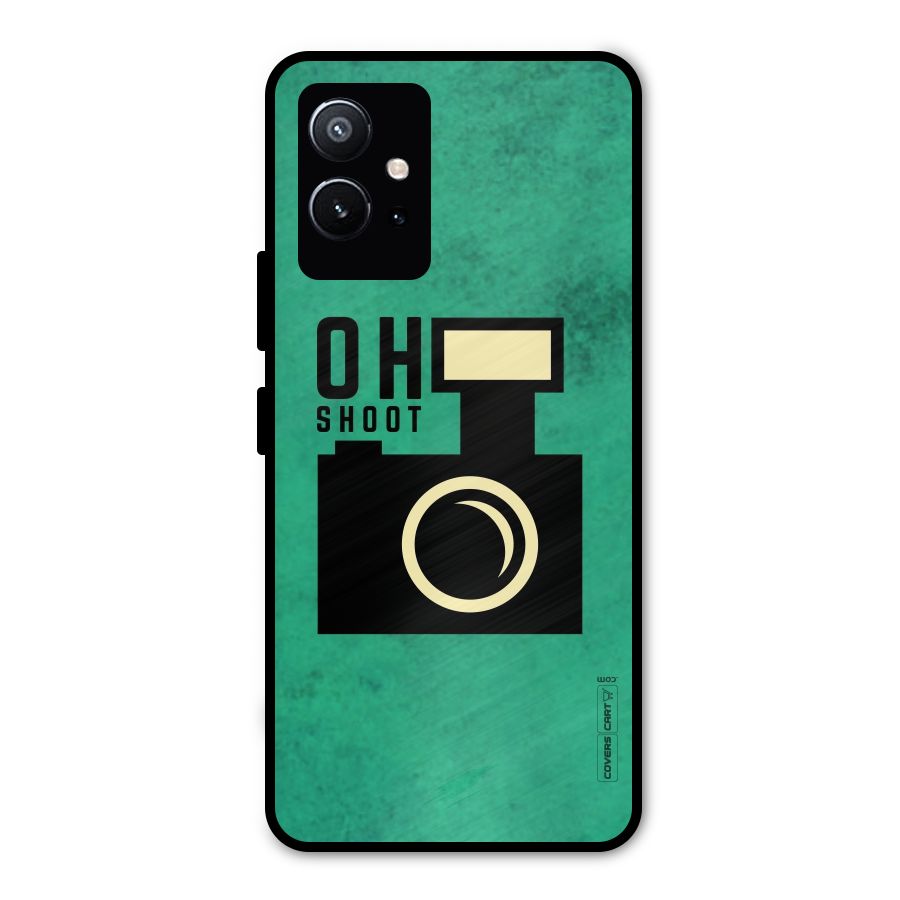 Oh Shoot Metal Back Case for Vivo Y75 5G