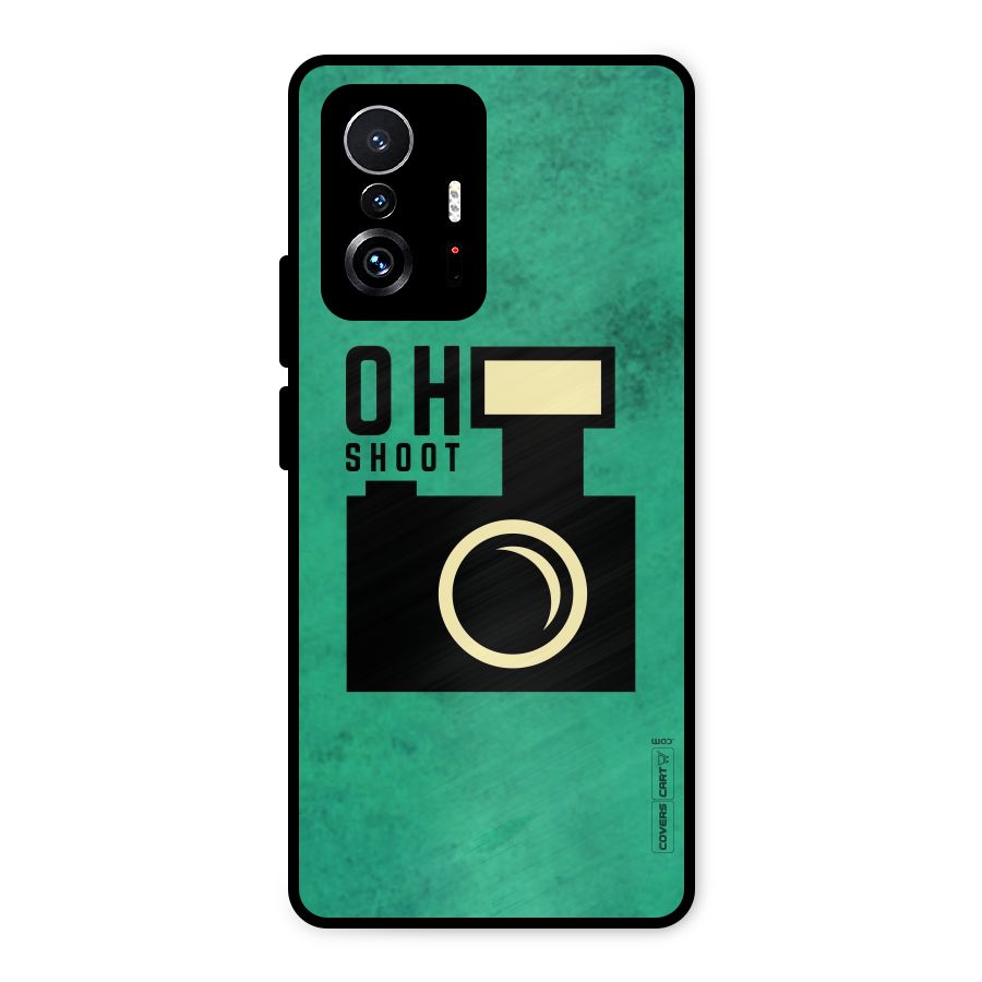 Oh Shoot Metal Back Case for Xiaomi 11T Pro