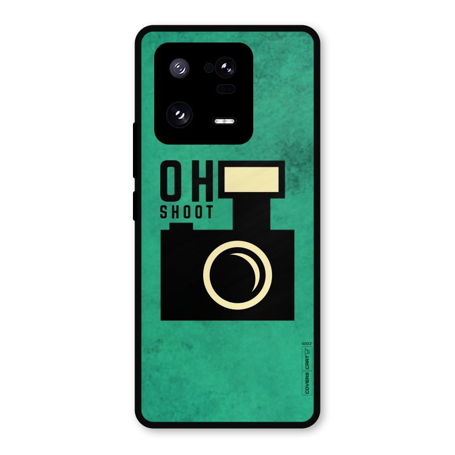 Oh Shoot Metal Back Case for Xiaomi 13 Pro