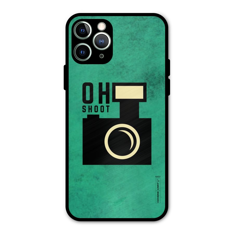 Oh Shoot Metal Back Case for iPhone 11 Pro Max