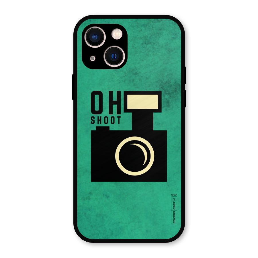 Oh Shoot Metal Back Case for iPhone 13