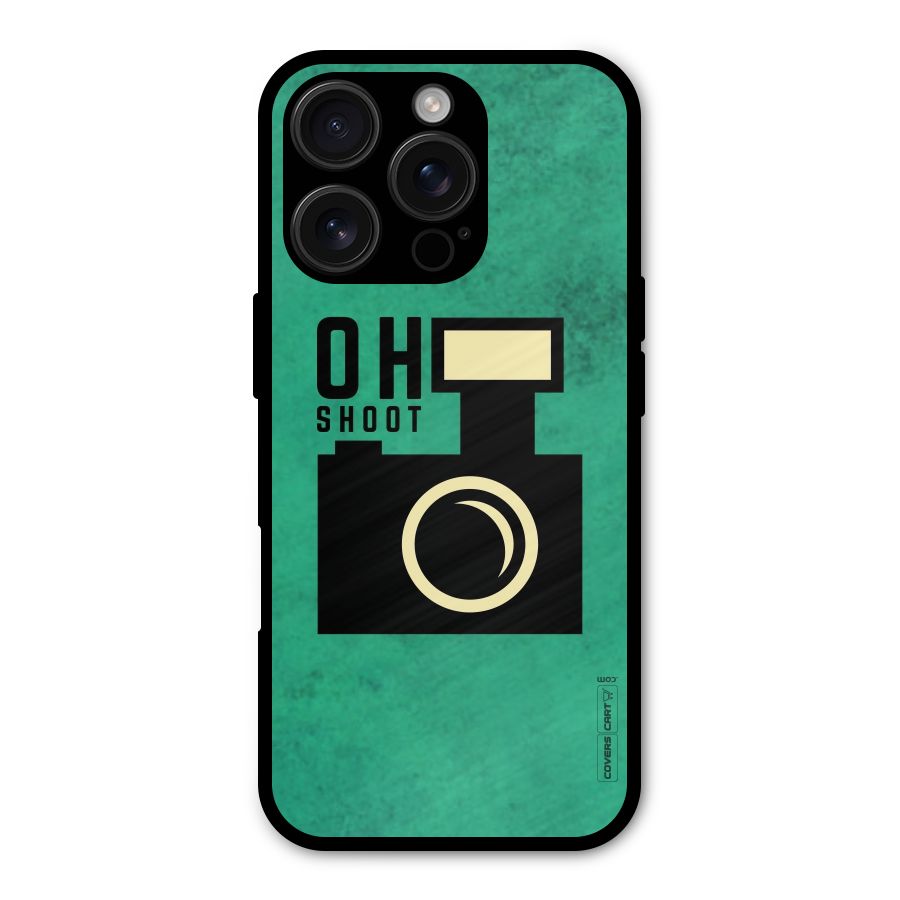 Oh Shoot Metal Back Case for iPhone 16 Pro