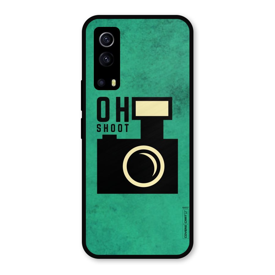 Oh Shoot Metal Back Case for iQOO Z3