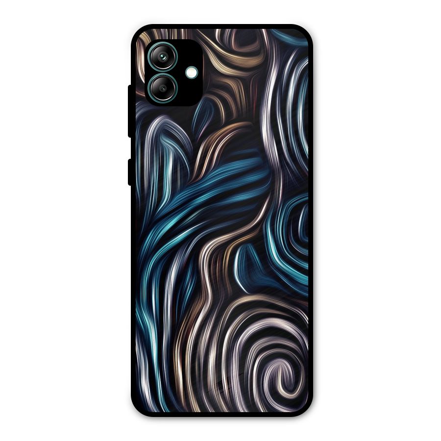 Oil Paint Artwork Metal Back Case for Galaxy A04