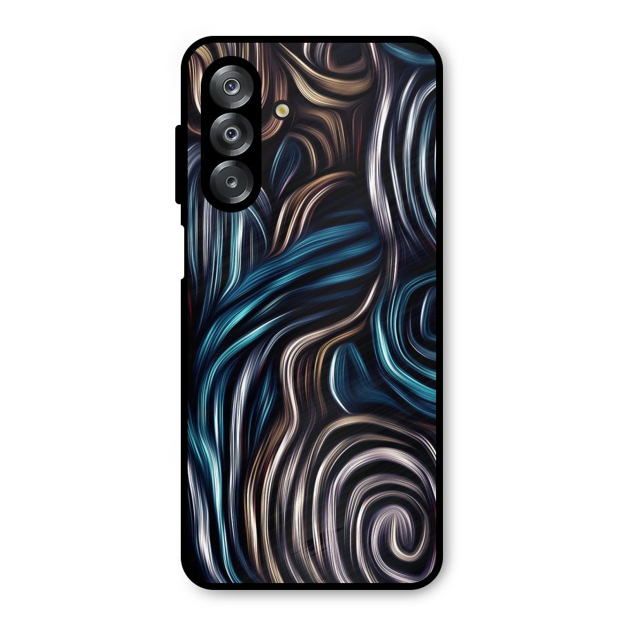 Oil Paint Artwork Metal Back Case for Galaxy A26