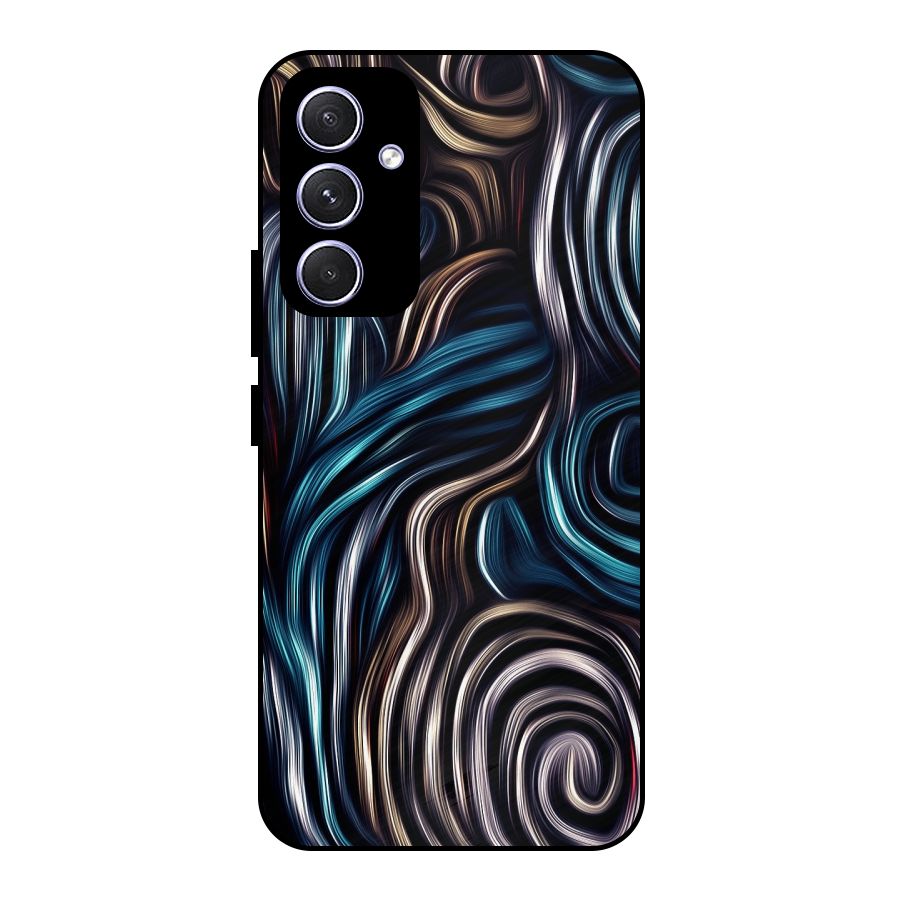 Oil Paint Artwork Metal Back Case for Galaxy A54